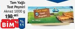 AKNAZ TAM YAĞLI TOST PEYNİRİ AKNAZ TAM YAĞLI TOST PEYNİRİ